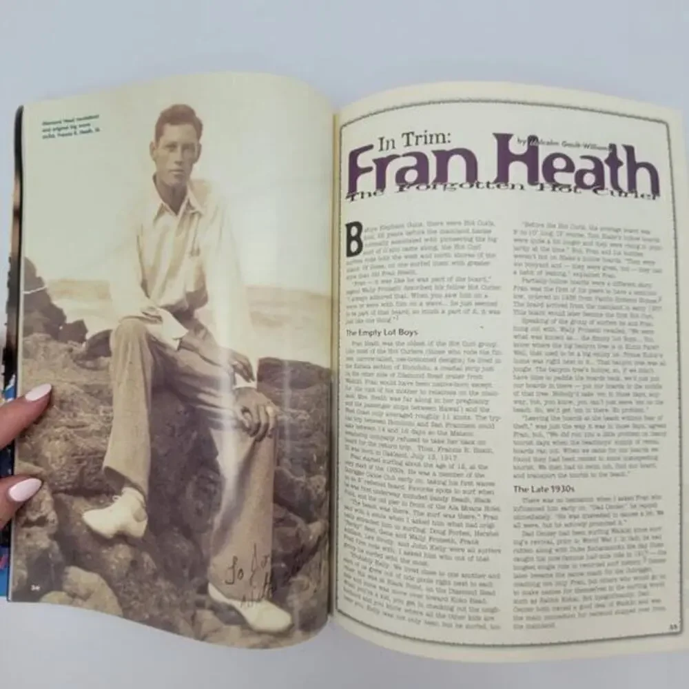 The LongBoard Quarterly Vintage Surfer Magazine March April 1997 Ephemera‎
